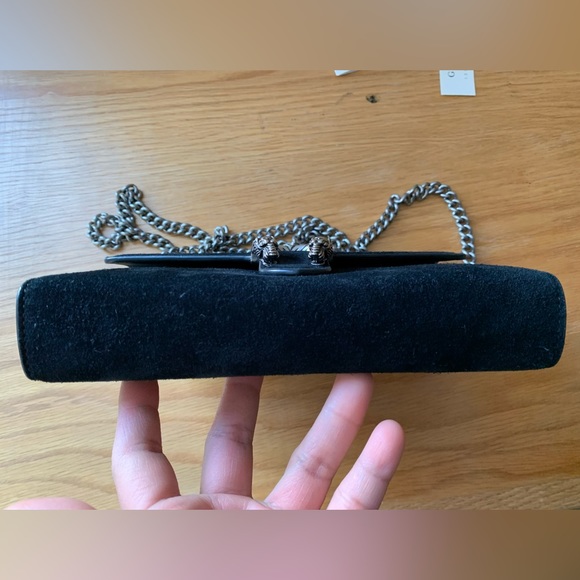 Authentic Gucci GG Dionysus Suede Chain Wallet Small Crossbody Shoulder Bag EUC - Picture 5 of 16